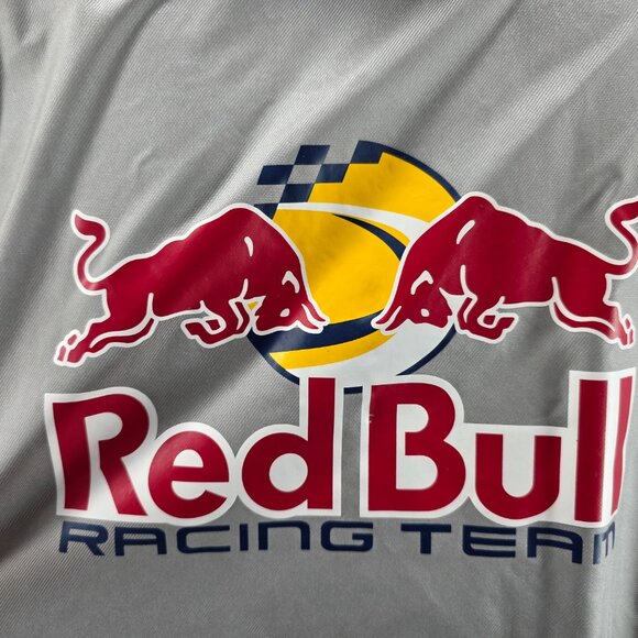 Puma Red Bull Racing Team Rain Silver Vintage Jacket Men’s Sz Medium - Picture 9 of 15